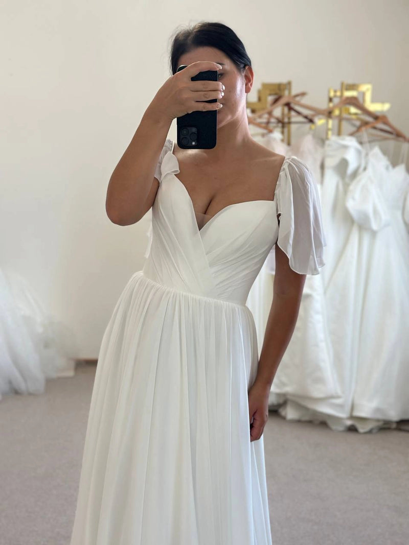 Elegant V-Neck Long Sleeve Dress for Women | Braided Detail | Figure-Hugging Formal Gown
